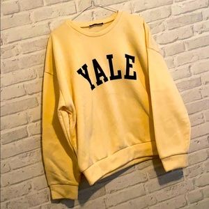 Yale sweater